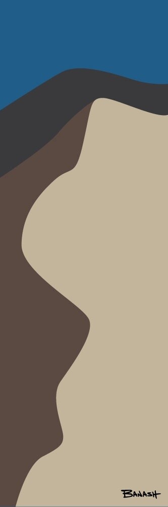 DESERT DUNES | CANVAS | ILLUSTRATION | 1:3 RATIO