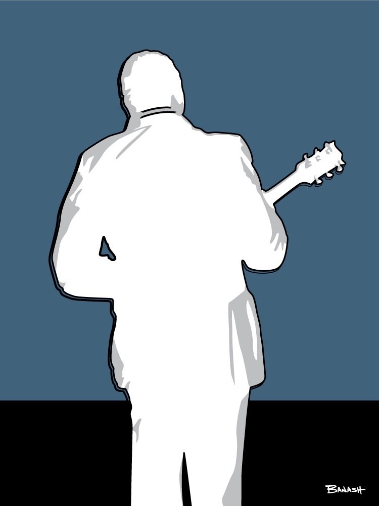 STAGE RIFFS | LOOSE PRINT | ILLUSTRATION | 3:4 RATIO