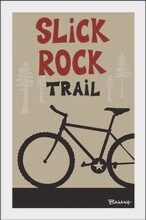 MOUNTAIN BIKE TRAIL . DESTINATION SERIES | LOOSE PRINT | ILLUSTRATION | 2:3 RATIO