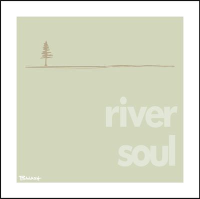 RIVER SOUL PINE | LOOSE PRINT | ILLUSTRATION | 1:1 RATIO