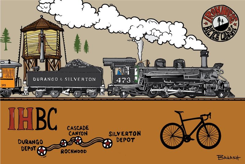 IHBC D&amp;SNG VS ROAD BIKE | LOOSE PRINT | ILLUSTRATION | 2:3