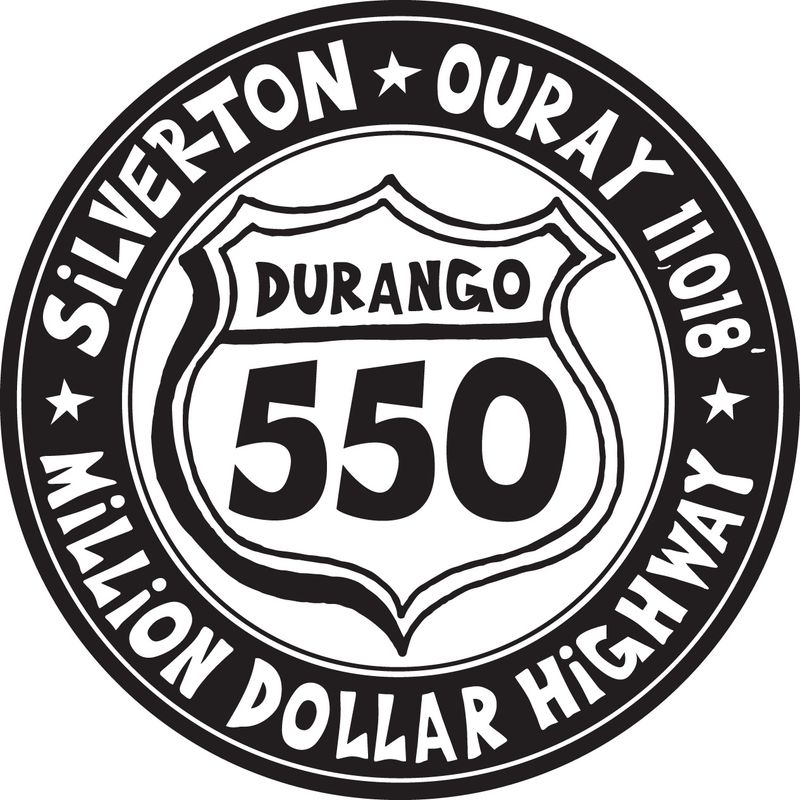 MILLION DOLLAR HIGHWAY 550 | STICKER