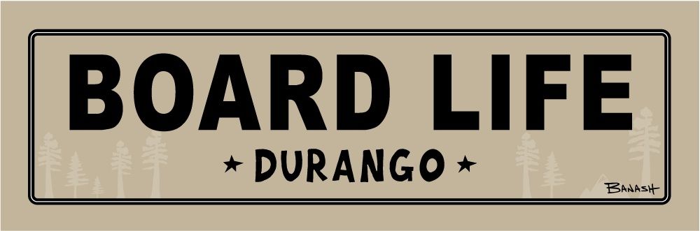 BOARD LIFE DURANGO | LOOSE PRINT| ILLUSTRATION | 1:3 RATIO