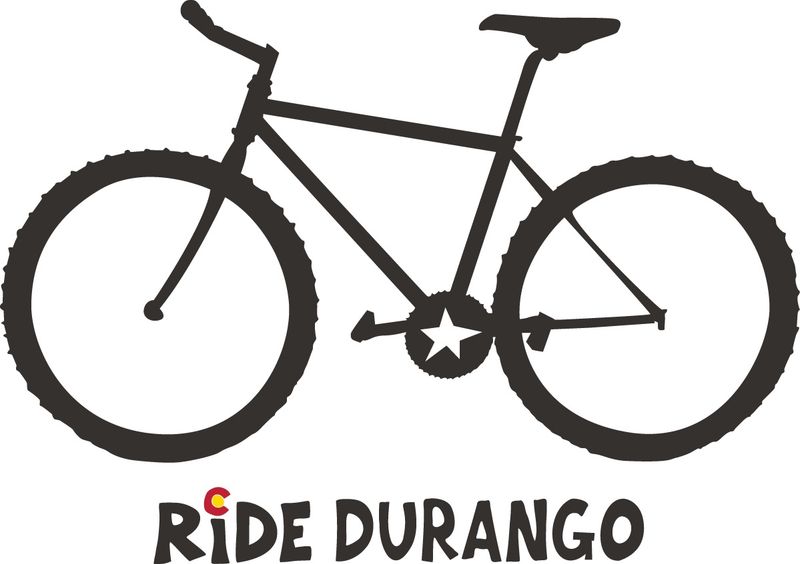 MOUNTAIN BIKE RIDE DURANGO | STICKER, Size: 2&quot;