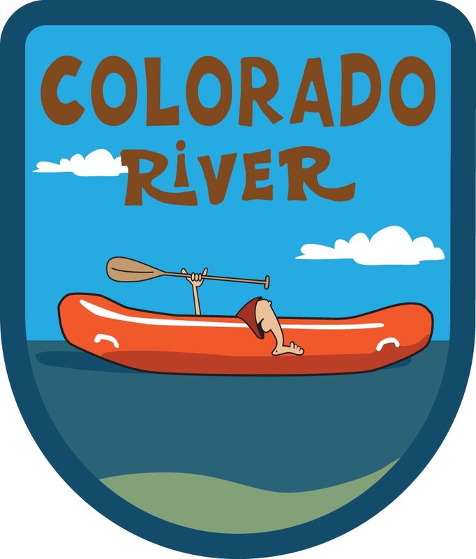 COLORADO RIVER RAFT GREM | STICKER