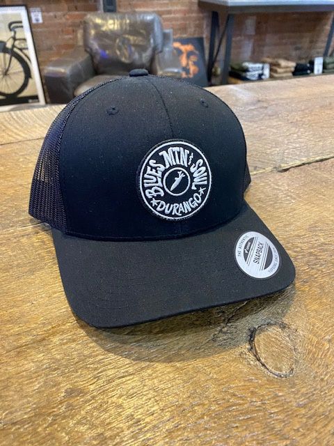 BLUES MTN &amp; SOUL LOGO | STITCHED PATCH | 6-PANEL PRO STYLE MESH HAT