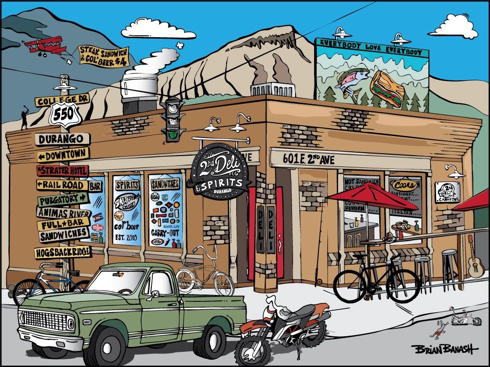 2ND AVE DELI | CANVAS | ILLUSTRATION | 3:4 RATIO