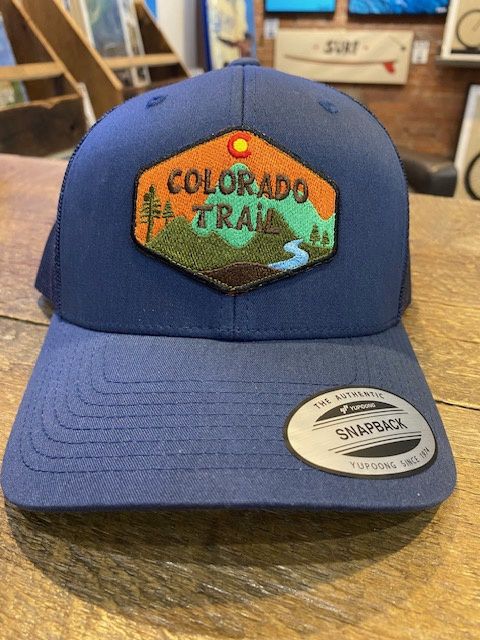 COLORADO TRAIL LOGO | STITCHED PATCH | 6-PANEL PRO STYLE MESH HAT