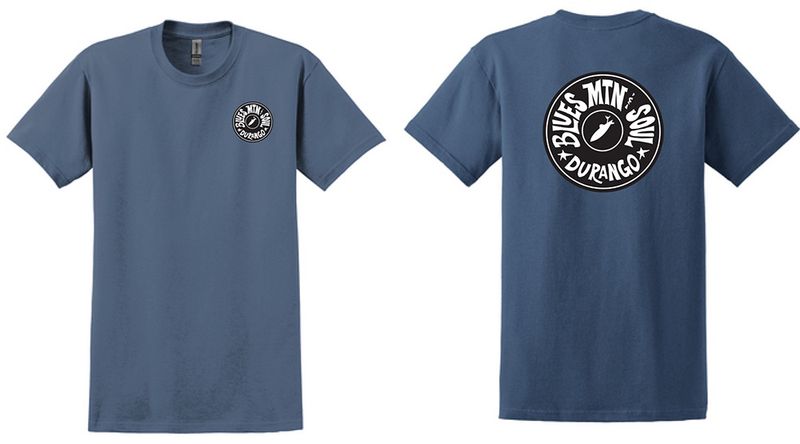 BLUES MTN SOUL | BMS LOGO MEN&#39;S SHORT SLEEVE TEE