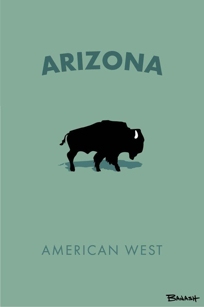 ARIZONA AMERICAN WEST BISON | CANVAS | 2:3 RATIO