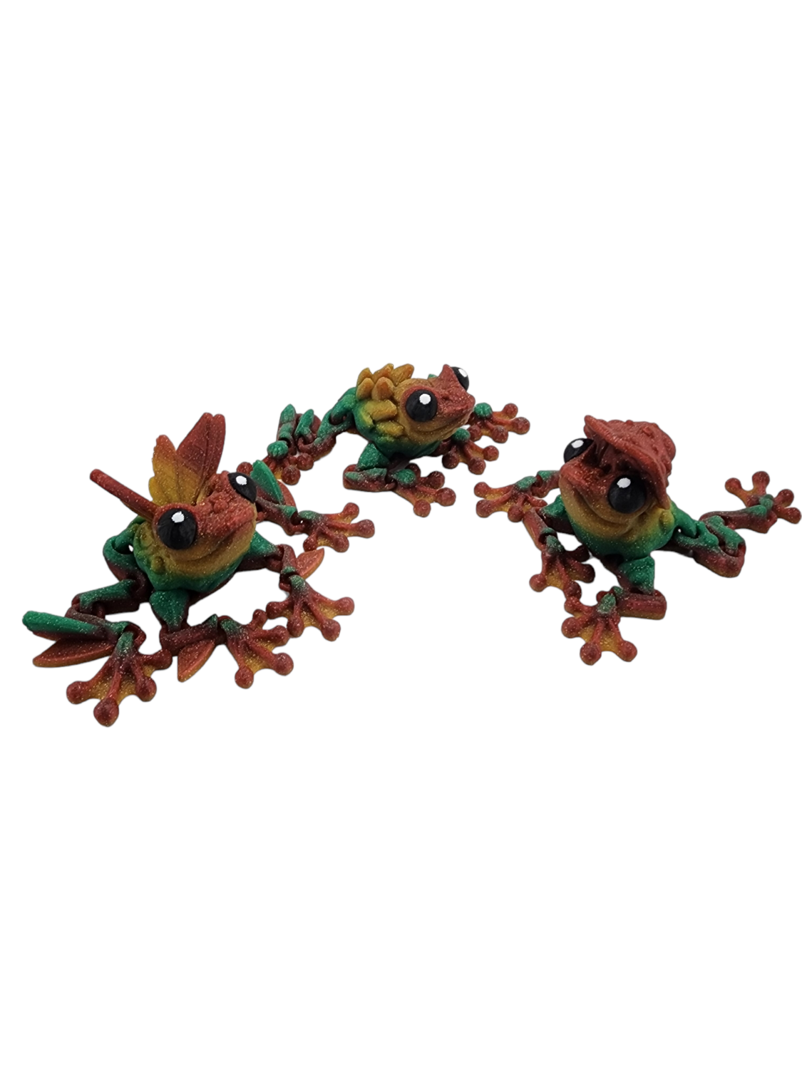 Gorgeous Articulated Frogs