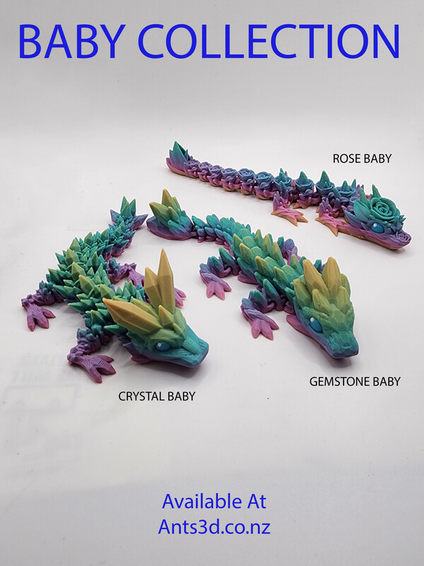 Baby  Dragons | Fully articulated