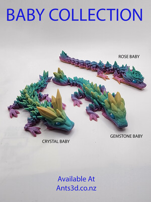 Baby Dragons | Fully articulated