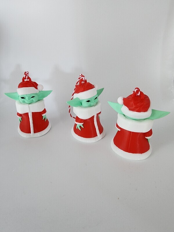 Baby Grogu Christmas tree decoration