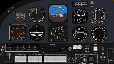 Piper Aerostar 600 Panel Set