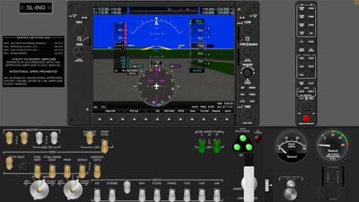 Beechcraft Baron G58 G1000 Panel Set