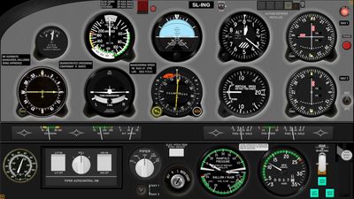 Piper PA-28 Arrow Panel Set