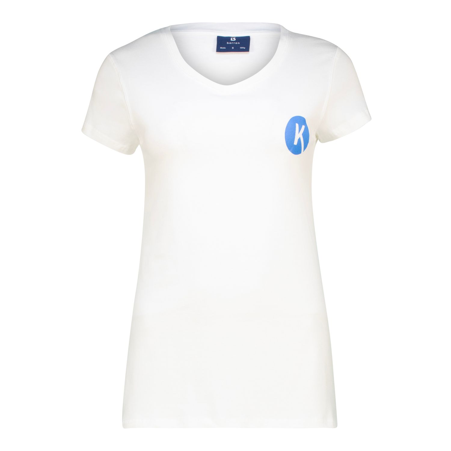 Koa Ladies T-Shirt White and Blue
