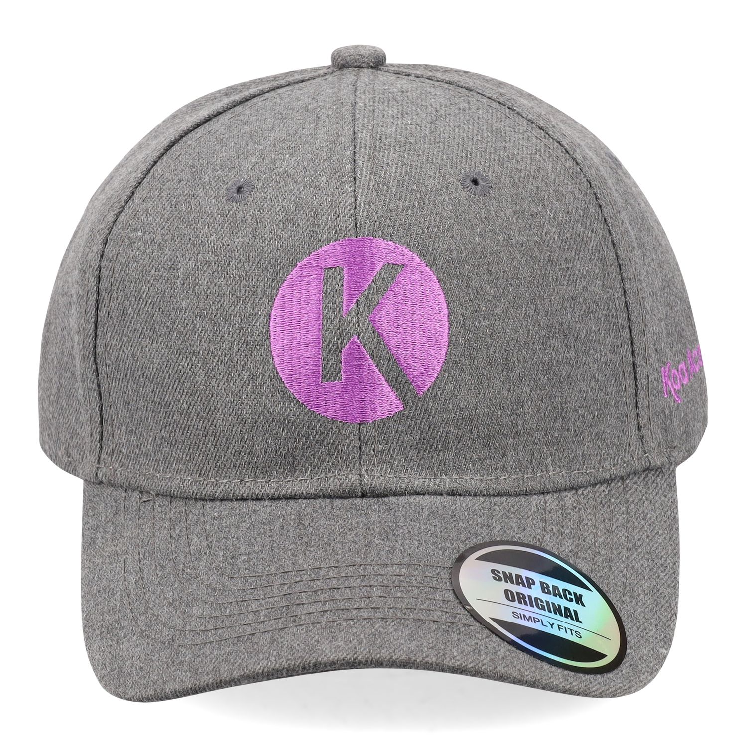 Koa Cap Grey and Purple