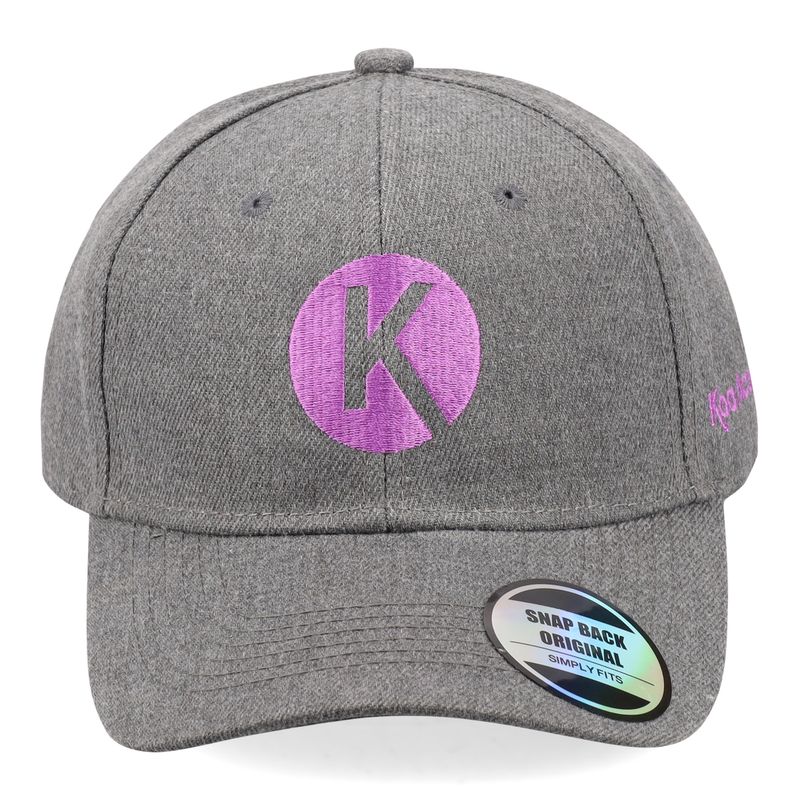 Koa Cap Grey and Purple