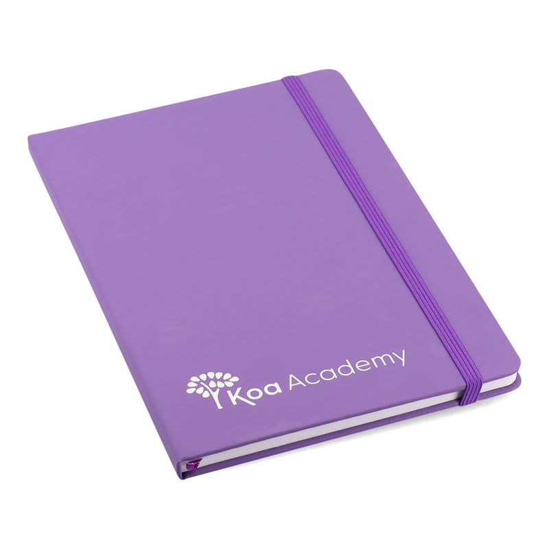 Koa A5 Hard Cover Notebook Purple