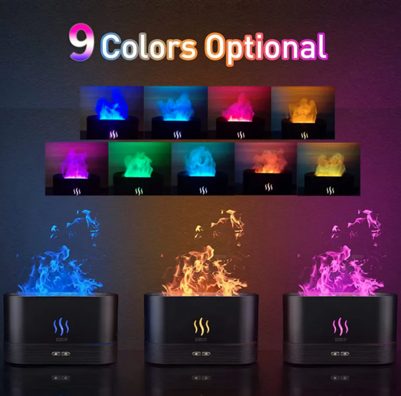 Flame Aroma Diffuser Air Humidifier
