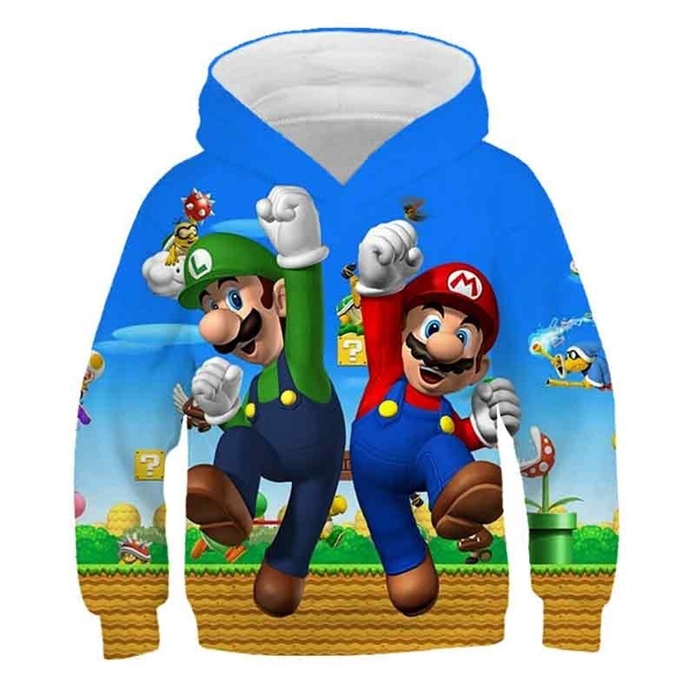 Chandail Mario Bros- Mario &amp; Luigi