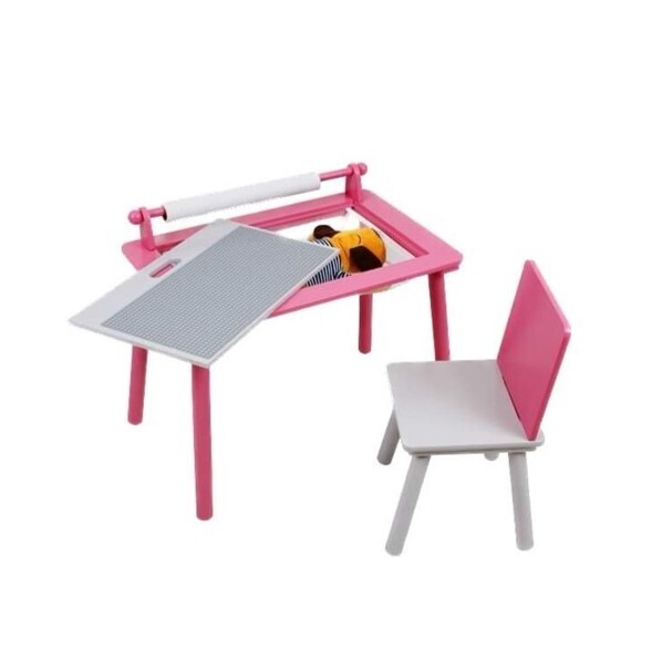 Table d'Activité en Bois avec Chaise