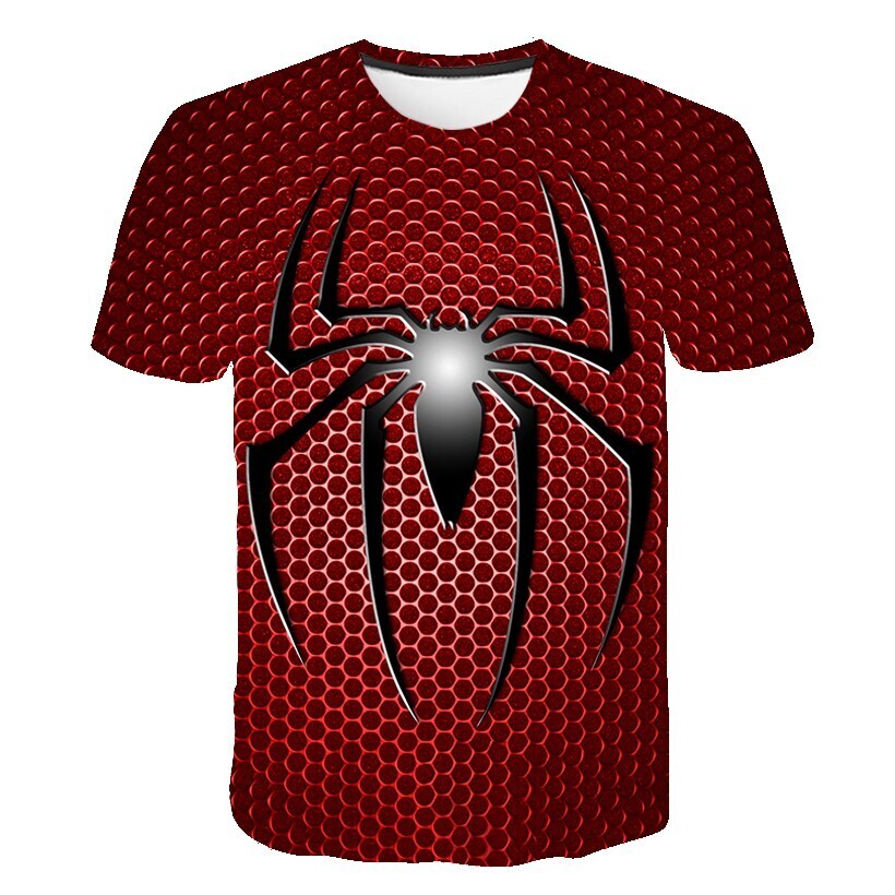 Chandail T-Shirt Spider-Man- Rouge