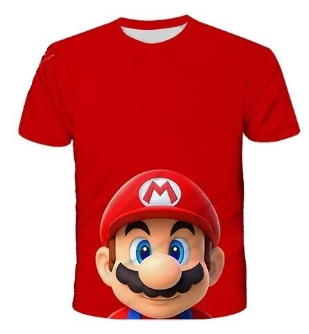 Chandail T-Shirt Super Mario Bros - Rouge