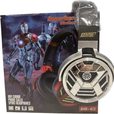 Casque Écouteur Iron Man