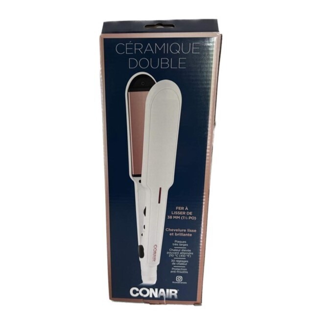 Fer à lisser double céramique