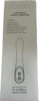 (18+) vibrateur G-Spot rechargable