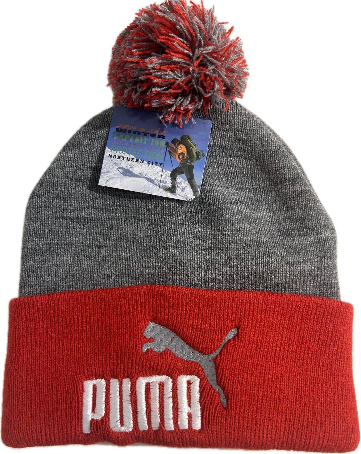 Tuque en lainage brodée Puma