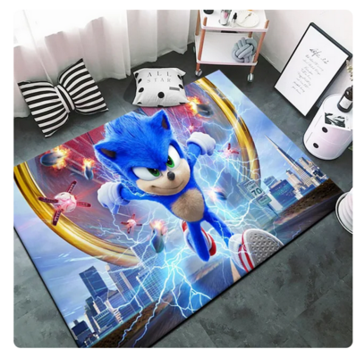 Tapis d'animation 3D Sonic