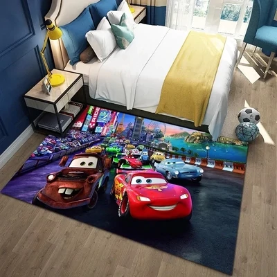 Tapis d&#39;animation 3D Les bagnoles