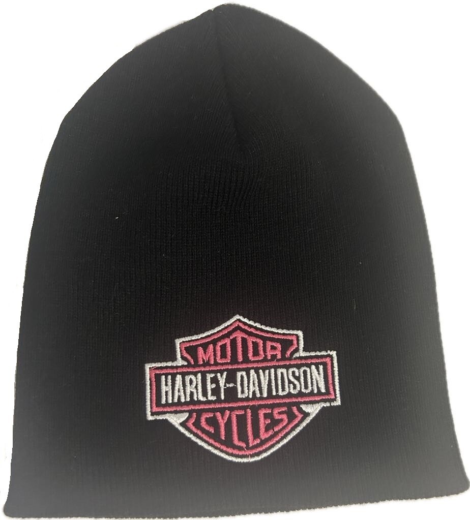 Tuque en lainage brodée Harley Davidson- Charcoal