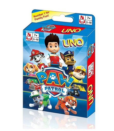 Jeux Uno Pat Patrouille