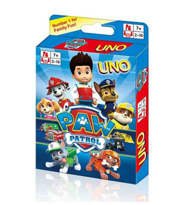 Jeux Uno Pat Patrouille