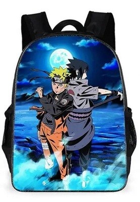 Sac à dos Naruto avec sac bandoulière et étuit a crayon