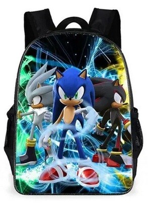 Sac à dos Sonic avec sac bandoulière et étuit a crayon