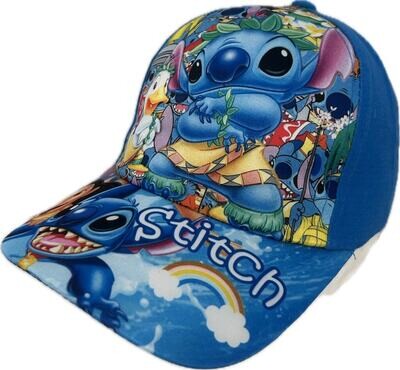 Casquette Stitch canard- Bleu