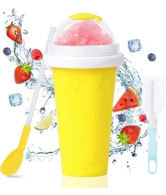 Tasse magique à slush- Jaune