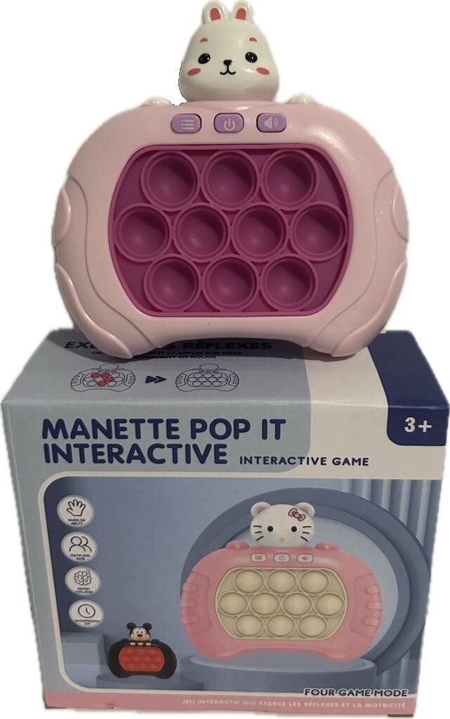 Manette Pop It Interactive Lapin