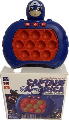 Manette Pop It Interactive Capitaine América