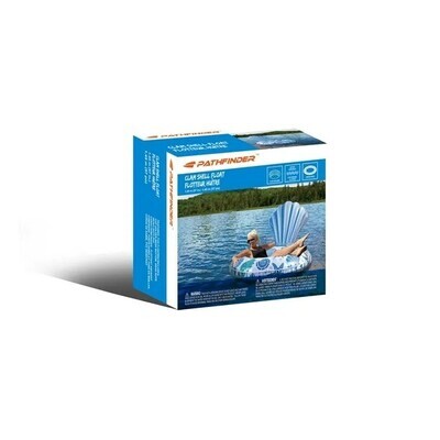 Tube gonflable au thème coquille de palourde, 57 po