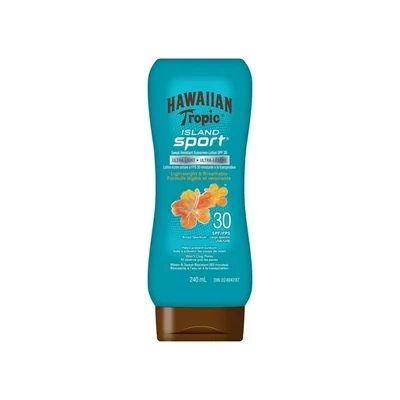 Hawaiian Tropic crème solaire Island Sport FPS 30, 240ml