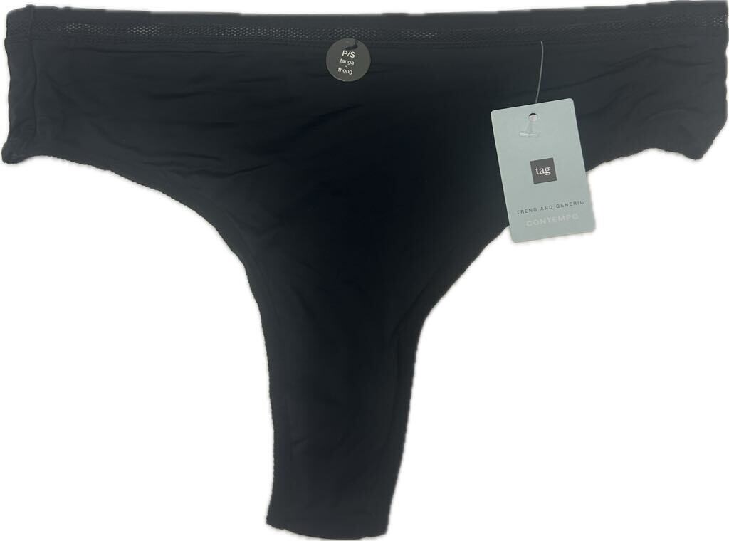 Culotte Tanga - Noir