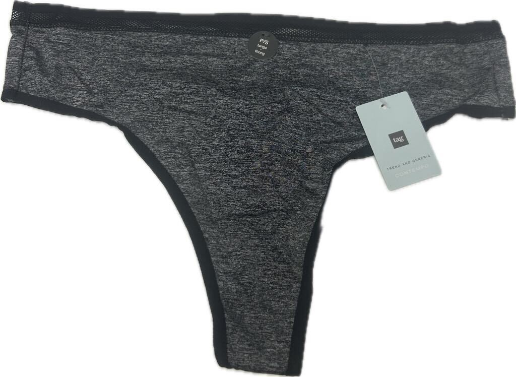 Culotte Tanga - Charcoal