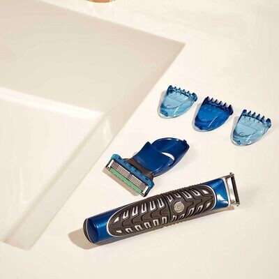 Rasoir Gillette: 3 en 1 Taillez- Rasez- Découpez